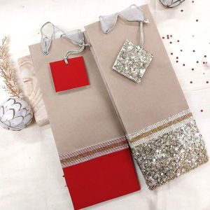 Festive Wine Bags in sets of 2 - Rs.300 per set